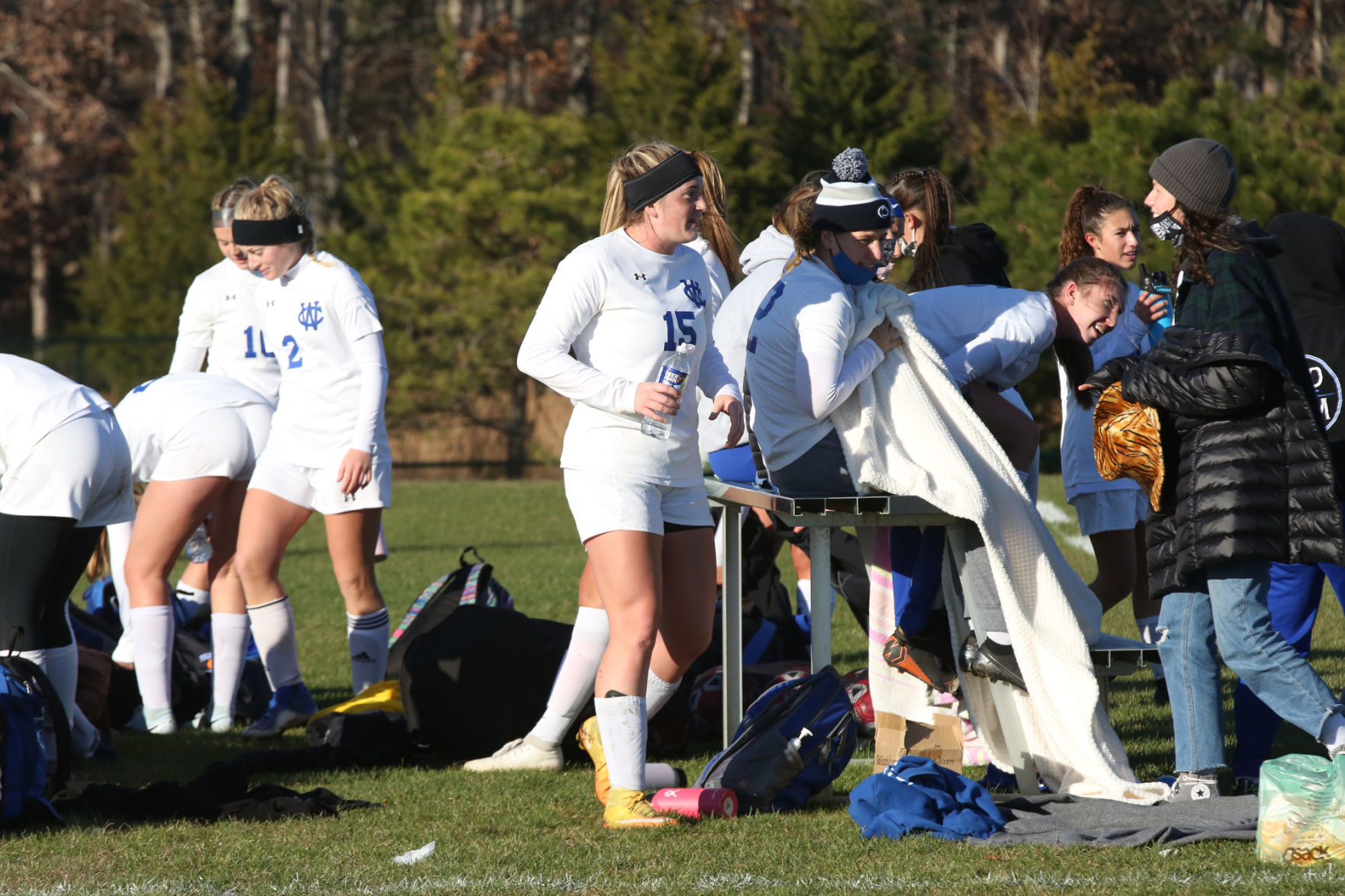 Wildwood Caholic Cedar Creek girls soccer